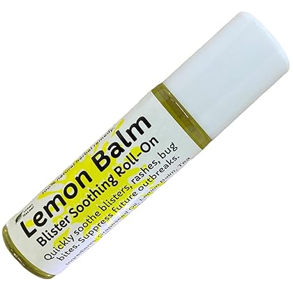 Urban ReLeaf Lemon Balm ROLL-ON! Quickly Soothe Blisters, Bumps, Rashes, Bug Bites. 100% Natural. Goodbye, Itchy red Bumps!