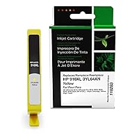 Remanufactured High Yield Yellow Ink Cartridge Replacement for HP 910XL (3YL64AN) | Yellow