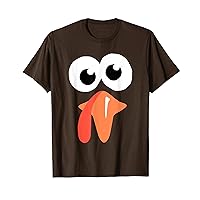 Silly Turkey Face | Funny Thanksgiving Fall Joke Humor Gifts T-Shirt