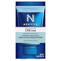 Nerve Care, Pain Relieving Cream, Max Strength Non-Greasy Topical Pain Reliever with Lidocaine and Menthol for Toes, Feet, Fingers, Hands, Legs & Arms, 3.0oz