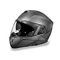 Daytona Helmets Glide Modular Motorcycle Helmet - DOT Approved Flip Up Motorcycle Helmet - Bluetooth Ready Full Face Motorcycle Helmet with Dual Visors for Men, Women & Youth