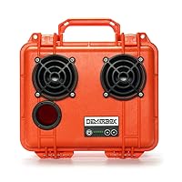 Waterproof, Portable, and Rugged Outdoor Bluetooth Speakers. Loud Sound, Deep Bass, 40+ hr Battery Life, Dry Box + USB Charging, Multi-Pairing Party Mode. Built to Last