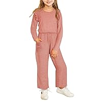 blibean Tween Girl Rompers Fall Outfit Size 4-13 Years Old