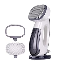 Steamer for Clothes, 1800W Handheld Steamer Iron 20s Fast Heat-Up With 3 Steam Rate, Clothing Portable Garment Hand Fabric Electric Steamer with 300ML Removable Water Tank for Home Traval