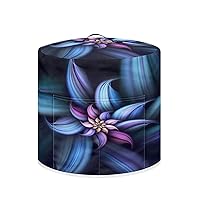 Dust Cover for 6 Quart Instant Pot and Extra Accessories, Dust Proof Easy to Clean Pressure Cooker Cover Electric Appliance Cover Air Fryer Accessories with Pocket, Blue Purple Flower