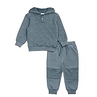 Splendid baby-boys Slate Star Hoodie and Pant Set