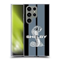 Head Case Designs Officially Licensed Shelby Gray Car Graphics Soft Gel Case Compatible with Samsung Galaxy S24 Ultra 5G