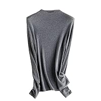 Women's Cashmere Sweater Winter Cashmere Blend Small Neck Comfortable Pullover Fall Top