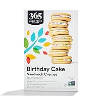 365 by Whole Foods Market, Birthday Cake Sandwich Creme, 20 Ounce