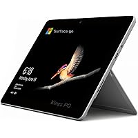 Microsoft Surface Go 2-in-1 Tablet PC with office / 10.1-inch PixelSence / Windows 10 Tablet Tablet, 7th Generation Pentium Gold 4415Y, SSD64GB, 4GB Memory PC, Built-in Webcam, (Refurbished) (Surface