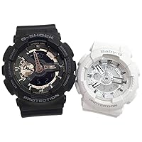 [Casio] CASIO watch G-Shock & Baby-G Pair Couple Watch G-Shock & Baby-G Black White Ga – ga-110rg-1 a – 1ajf Ba – 110 – 7 a3jf Domestic regular goods