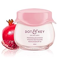 Indian Pomegranate + Multi-Peptide Anti Ageing Moisturizer SPF 30 | Vitamin E infused Face Cream | Boosts Collagen | 48HR Moisture, 60ml