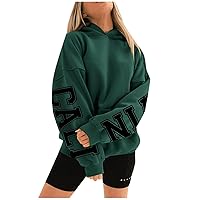 Hip Hop Graphic Hoodie for Men Women,Letter Graphic Pullover Loose Unisex Sweatshirt Stylish Casual Sport Streetwear