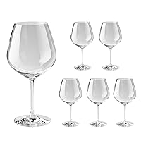 ZWILLING Zwilling Burgundy Grand Glass Set of 6 Red Wine Wine Wine Glasses [Official Sale in Japan] ZWILLING Prédicat BURGUNDY GRAND 36300-811