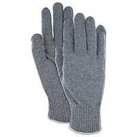 MAGID G14181KW Grayt Lightweight Cotton/Polyester High-Density Glove with Knit Wrist Cuff, Work, 9-1/2
