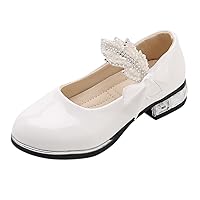 Girls Sandals Size 13 Girls Dress Shoes For Girls Wedding Bowknot Girl Shoes Princess Party School Shoes Girl Apparel