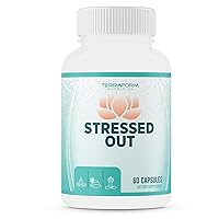 Stressed Out – Mental Focus & Relaxation Supplement – 60 Capsules – USA Made – 1 Month Supply