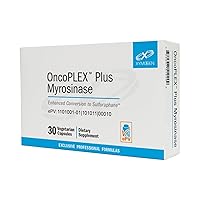 XYMOGEN OncoPLEX Plus Myrosinase - Glucoraphanin Supplement with Broccoli Seed Extract + Myrosinase to Promote Enhanced Conversion to Sulforaphane - Supports Detox, Antioxidant Activity (30 Capsules)