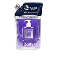 Lavender Cleansing Hand Wash Refill, 16.9 Fl Oz: Relaxing Aroma, Lavender From Provence, Gently Cleanse, Vegan, All Skin Types, Reduce Waste