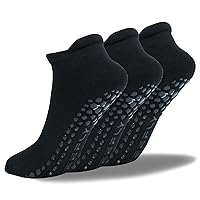 Unisex Yoga Socks,Non Slip Grip Pilates Socks,Women And Men (Size M,L,XL)