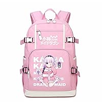 Anime Miss Kobayashi's Dragon Maid Backpack Bookbag Daypack School Bag Laptop Shoulder Bag Style3