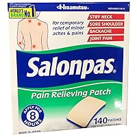 Pain Relieving Patch, 140 Patches