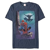 Marvel Classic Spider Goblin Men's Tops Short Sleeve Tee Shirt