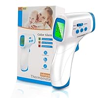 Non-Contact Infrared Thermometer,Forehead Thermometer for Adults， Kids, Instant Readings, Fever Alarm.