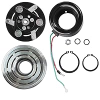 AC Compressor Clutch Assy Replacement for Honda CR-V Civic Acura ILX RDX Air Conditioning Repair Kit Plate Pulley Bearing Coil