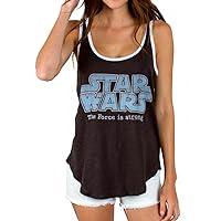 Junk Food Star Wars The Force is Strong Juniors Tank Top