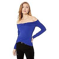 GUESS Women's Off The Shoulder Alyx Top