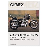 Clymer Harley-Davidson Sportsters 1959-1985: Service, Repair, Maintenance (Clymer Motorcycle)