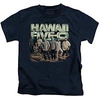 Hawaii 5 0 Boys T-Shirt Cast Navy Tee