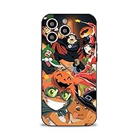 Phone Case Compatible with iPhone 13 Pro Case,Cool Comics Cowboy-Bebop 08 Print Pattern Phone Cases for Anime Fans,Protective Cover for Women Girls Black