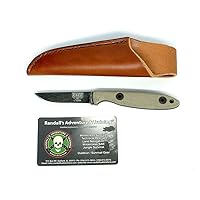 ESEE Knives Cody Rowen CR2.5 Hunting Camping Fixed Blade Knife Leather Sheath CR2.5-BO