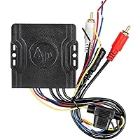 Audiopipe Marine AP-BTM-1750IP Wireless Audio Receiver Adapter converts Any Amplifier or RCAs to Stream wirelessly, Marine Grade IPX7