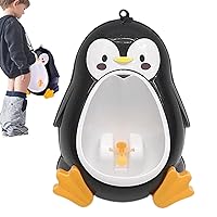 Boys Urinal for Training Potty Toddler,Potty Training Urinal for Boys Urinal for Boys, Penguin Shape Toilet Training Pee Stand with Adjustable Height for Nursery, Home, Toilet, Toddler Jihui-us