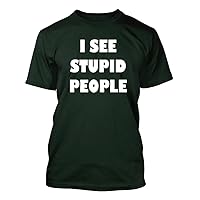 I See Stupid People #54 - A Nice Funny Humor Men's T-Shirt