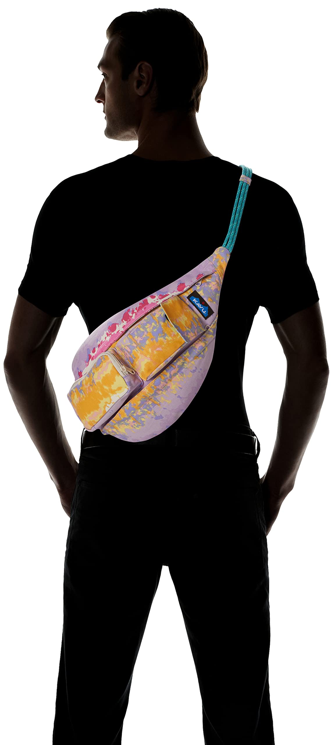 KAVU Basic-Multipurpose-Backpacks, Beach Tie Dye, One Size