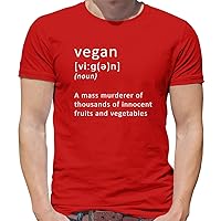 Funny Definition Vegan - Mens Premium Cotton T-Shirt