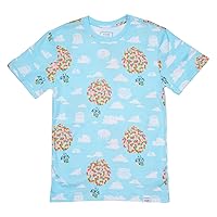 Loungefly Pixar Up 15th Anniversary Balloon House Unisex Tee Large