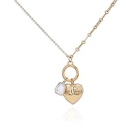 Juicy Couture Goldtone Heart Charm Necklace for Women