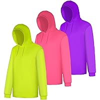 3PCS Hi Vis Long Sleeve Safety Pocket Shirt for Men Women High Visibility Sun Protection Lightweight Hoodie