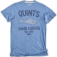 Jaws Captain Quint Slim Fit Ultrasoft Tri-Blend T-Shirt