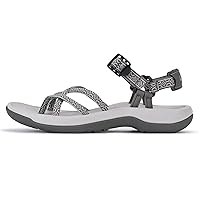 Viakix Womens Walking Sandals – Comfortable Stylish Athletic Sandals for Hiking, Outdoors, Travel, Sports, Travel, Beach