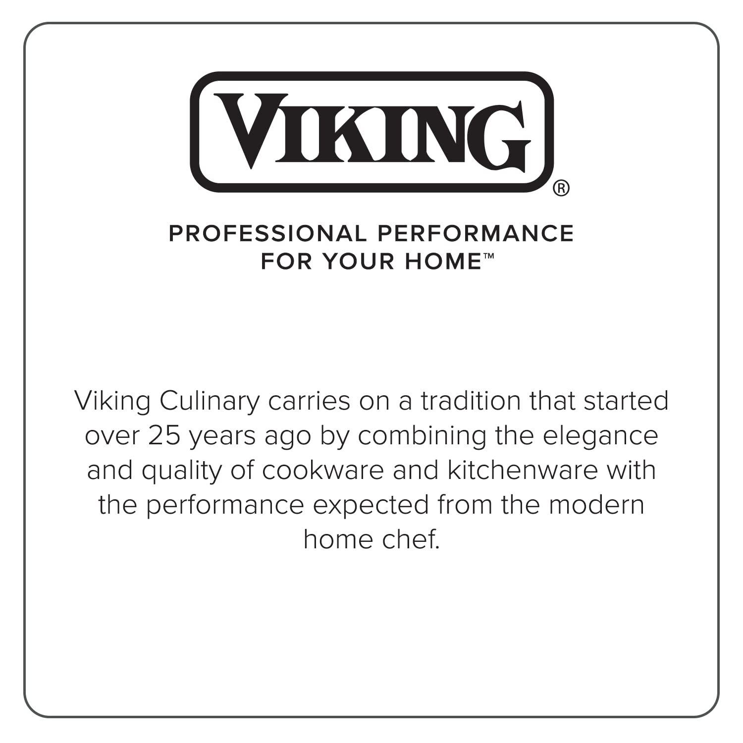 Viking Culinary 304 Stainless Steel Kitchen Utensil Set, Ergonomic Stay-Cool Handles, Dishwasher Safe, Silver, 8 Piece