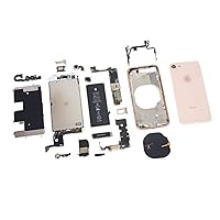 Sparepart iPhone 8 Plus Housing Frame w. Glass - Space Gray Apple SPARES (w. Glass - Space Gray Apple iPhone 8 Plus Back Housing Frame - Space Gray)