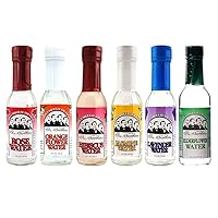Fee Brothers Botanical Flower Water Collection - Set of 6 Bottles