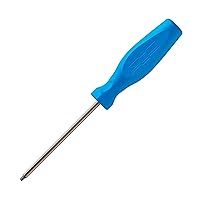 CHANNELLOCK R104H #1 x 4-inch Professional Square Recess Screwdriver, Magnetic Tip, Made in USA, Molded Tri-Lobe Grip