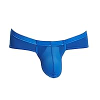 Andongnywell Men's Ice silk underwear briefs low waist breathable solid color sexy briefs Knickers underwears